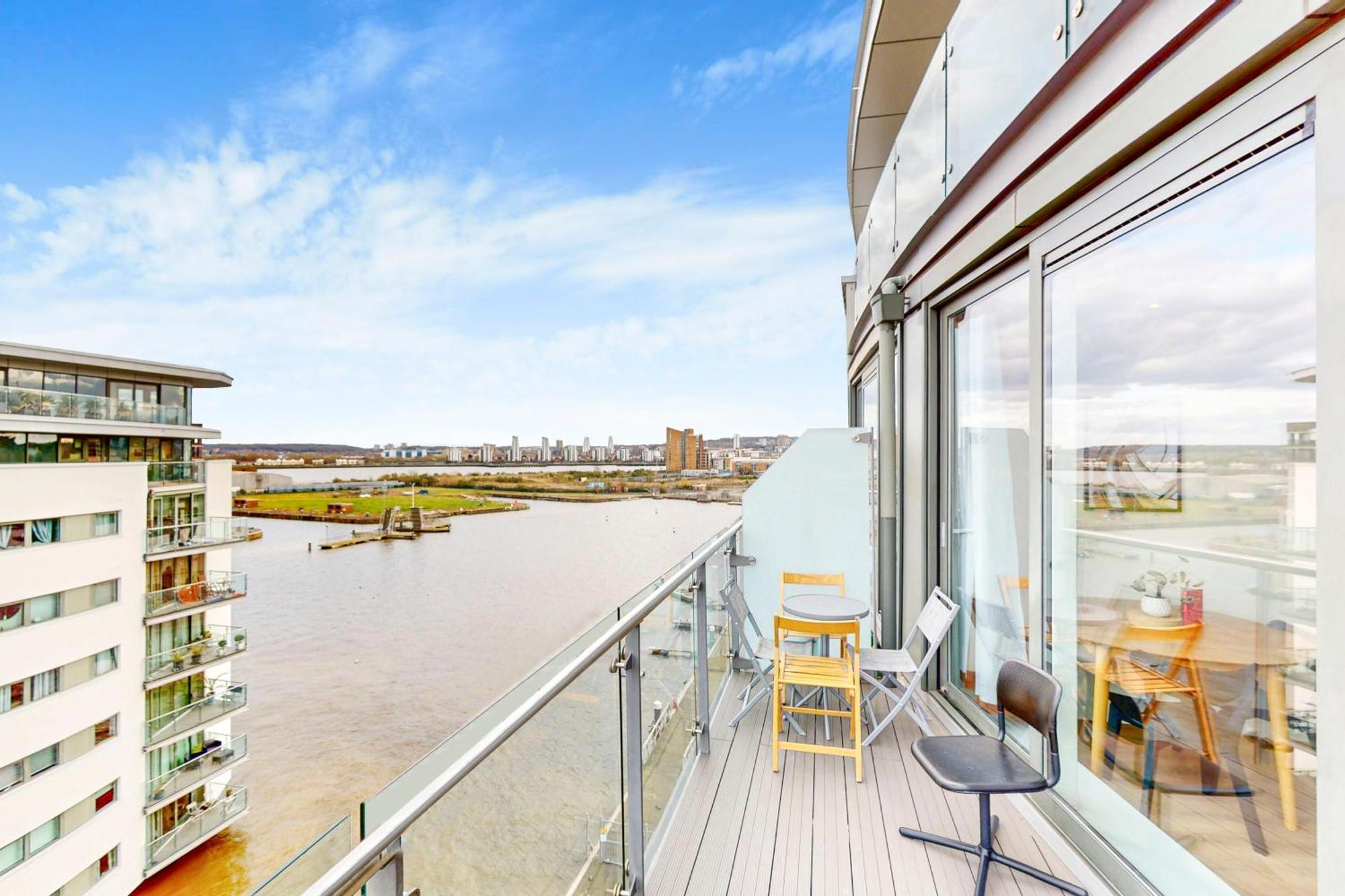 Appartement Boho Chic 2bed Apt-marina Views Near River Thames *