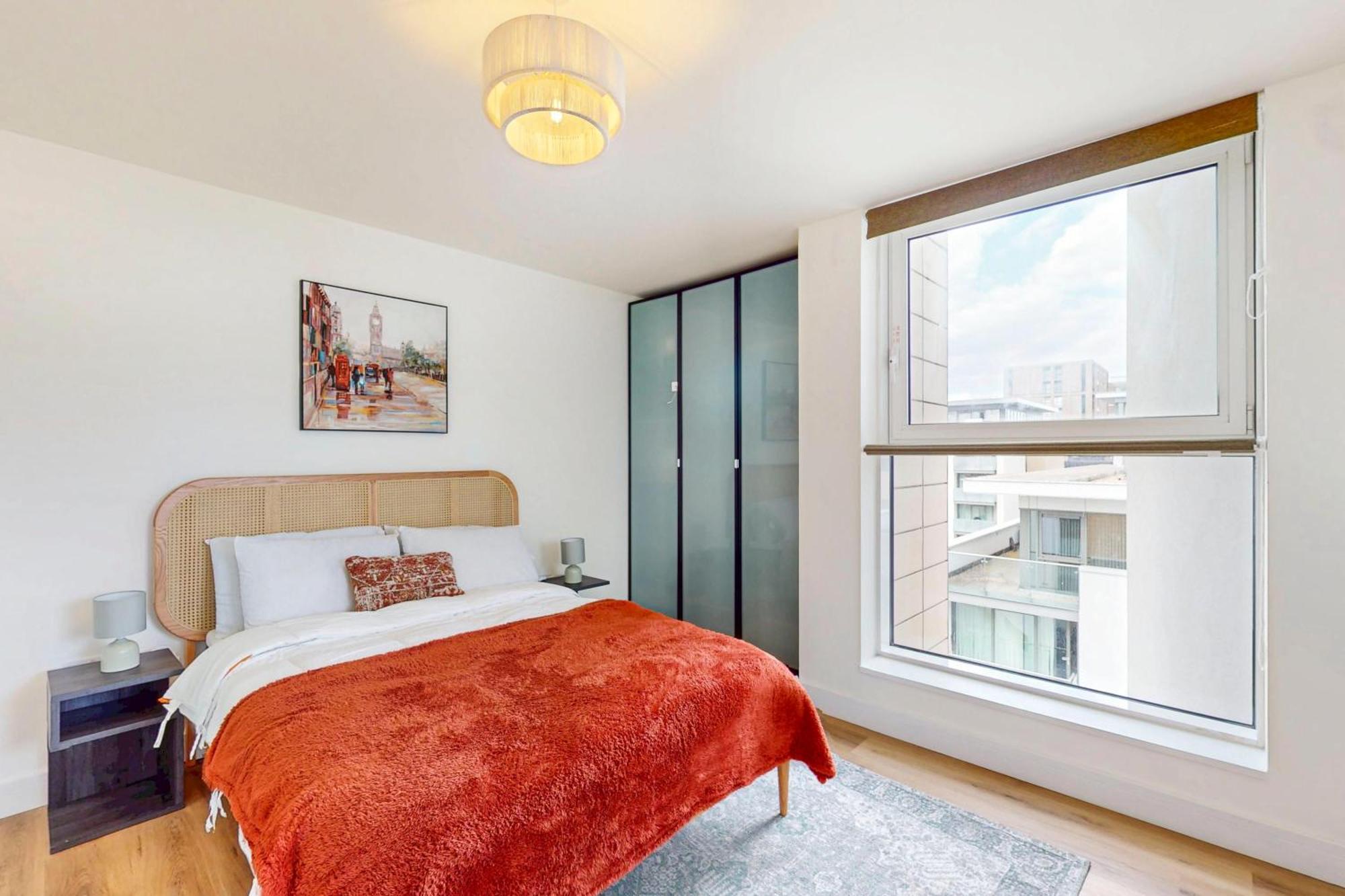 Boho Chic 2bed Apt-marina Views Near River Thames * Londres
